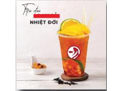 Trà Đào Nhiệt Đới (Cốc)